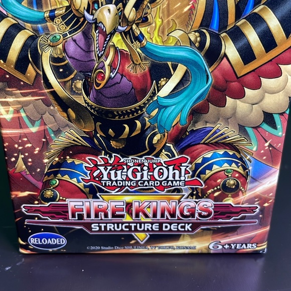 2 - Yu-Gi-Oh! Structure Deck - FIRE KINGS & SAGA OF BLUE-EYES WHITE DRAGON 🐉 - Picture 4 of 13